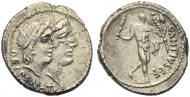 C. Antius C.f. Restio, Denarius, Rome, 47 BC