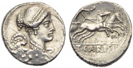 T. Carisius, Denarius, Rome, 46 BC