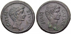 C. Caesar Octavianus, Bronze, Uncertain mint (Italy ?), c. 38 BC