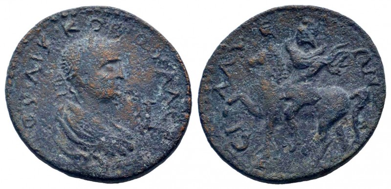 PAMPHYLIA. Sillyum. Saloninus. 258-260 AD. Æ 10 AE Bronze. ΠOV ΛIK KOP OVAΛЄPIAN...