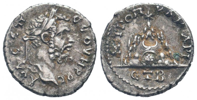 CAPPADOCIA. Caesarea-Eusebia.Septimius Severus.193-211 AD. AR Drachm.AY KAI Λ CЄ...