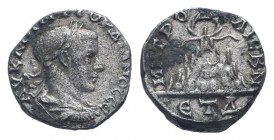 CAPPADOCIA,.Caesaraea-Eusebia. Gordian III. 238-244 AD.AR Tridrachm.AV KAI M ANT ΓOPΔIANOC CЄ, Laureate, draped and cuirassed bust of Gordian III to r...