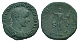GORDIAN III.238-244 AD.Rome mint.AE Sertertius.

Weight : 18.6 gr

Diameter : 27 mm