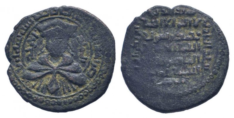 AYYUBIDS.al Adil I Sayf al Din Ahmad.1193-1200 AD.Mayyafariqin Mint.591 AH. AE F...