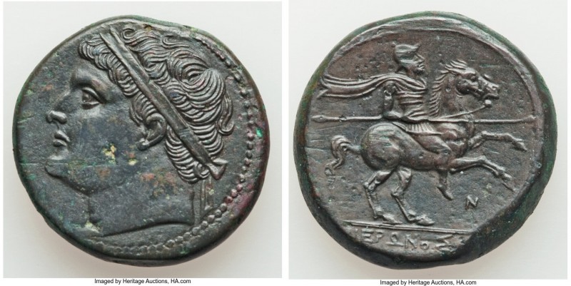 SICILY. Syracuse. Hieron II (ca. 275-215 BC). AE hemilitron (27mm, 18.77gm, 12h)...