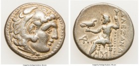 MACEDONIAN KINGDOM. Alexander III the Great (336-323 BC). AR drachm (17mm, 4.10 gm, 12h). Choice VF. Posthumous issue of Magnesia, ca. 319-305 BC. Hea...