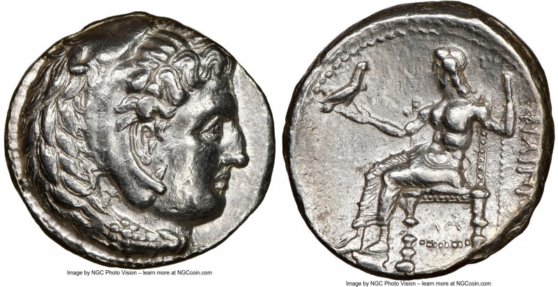 MACEDONIAN KINGDOM. Philip III Arrhidaeus (323-317 BC). AR tetradrachm (26mm, 8h...