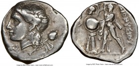 BITHYNIA. Heraclea Pontica. Dionysius, as Tyrant (ca. 337-305 BC). AR didrachm (23mm, 9.74 gm, 12h). NGC VF 5/5 - 4/5. Persic standard. Head of Dionys...