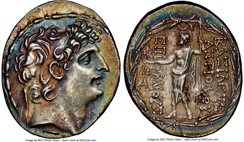 SELEUCID KINGDOM. Antiochus VIII Epiphanes (121-96 BC). AR tetradrachm (32mm, 16...