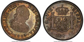 Charles IV 1/2 Real 1807 Mo-TH MS65 PCGS, Mexico City mint, KM72. Cal-1302 Blue-gray and red-orange toning. 

HID09801242017

© 2020 Heritage Auct...
