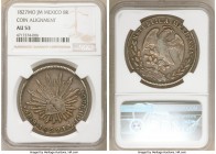 Republic 8 Reales 1827 Mo-JM AU53 NGC, Mexico City mint, KM377.10, DP-Mo06, Coin alignment variety. 

HID09801242017

© 2020 Heritage Auctions | A...