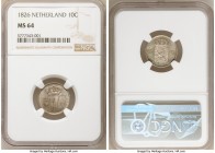 Willem I 10 Cents 1826 MS64 NGC, Utrecht mint, KM53.

HID09801242017

© 2020 Heritage Auctions | All Rights Reserved