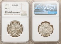 Philip V 2 Reales 1737 S-PJ AU53 NGC, Seville mint, KM355.

HID09801242017

© 2020 Heritage Auctions | All Rights Reserved