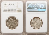 Philip V 2 Reales 1737 S-P AU50 NGC, Seville mint, KM355.

HID09801242017

© 2020 Heritage Auctions | All Rights Reserved