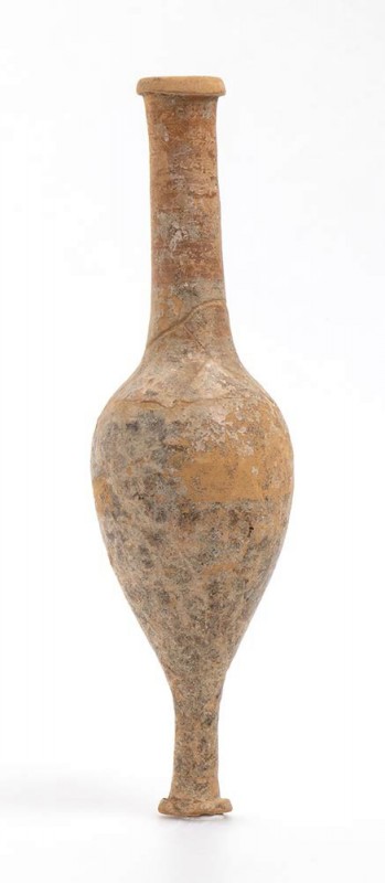 UNGUENTARIO PIRIFORME
 II secolo a.C. - II secolo d.C.; alt. cm 17,3; Restauri ...
