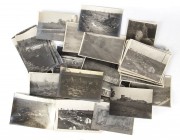 Lotto di più di cinquanta stampe fotografiche relative agli scavi archeologici effettuati durante la realizzazione della ferrovia Roma-Ostia, 1918-192...