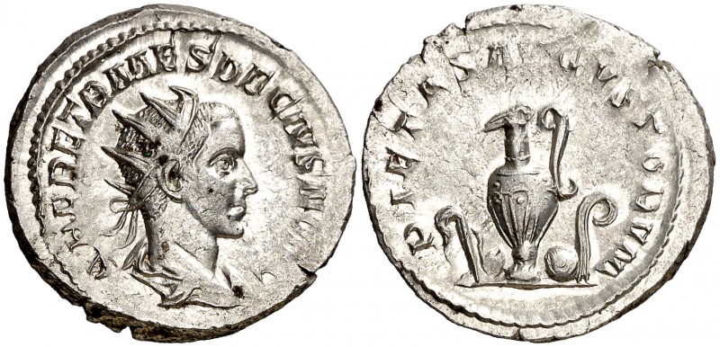 (250-251 d.C.). Herennio Etrusco. Antoniniano. (Spink 9521) (S. 14) (RIC. 143). ...