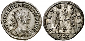 (284 d.C.). Carino. Antoniniano. (Spink 12362) (Co. 184) (RIC. 325). 3,56 g. EBC.