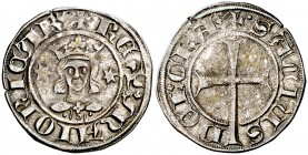 Sanç I de Mallorca (1311-1324). Mallorca. Dobler. (Cru.V.S. 547) (Cru.C.G. 2515b). 1,61 g. MBC+.