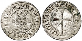 Jaume III de Mallorca (1324-1343). Mallorca. Dobler. (Cru.V.S. 557) (Cru.C.G. 2524). 1,54 g. EBC-.