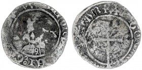 Alfons IV (1416-1458). Mallorca. Dobler. (Cru.V.S. 845) (Cru.C.G. 2893). Rara. 1,13 g. BC-.