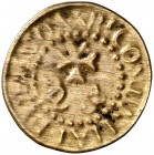 Barcelona. Sant Joan de Jerusalem. Pellofa. (Cru. 1156). Valor: 2 sous. Latón. 0,66 g. MBC.