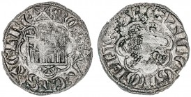 Alfonso X (1252-1284). Toledo. Blanca Alfonsí. (AB. 271, como novén). 0,82 g. MBC-.