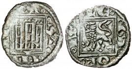 Alfonso X (1252-1284). Cuenca. Óbolo. (AB. 283). 0,39 g. MBC.