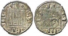 Alfonso X (1252-1284). Marca creciente. Óbolo. (AB. 288.1). 0,53 g. MBC+/MBC.