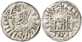 Sancho IV (1284-1295). Burgos. Cornado. (AB. 296) (M.M. 54:3.1). Bella. 0,80 g. EBC-.
