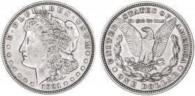 Estados Unidos. 1921. Filadelfia 1 dólar. (Kr. 110). AG. 26,65 g. MBC+.