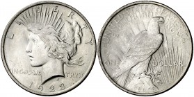 Estados Unidos. 1923. Filadelfia. 1 dólar. (Kr. 150). AG. 26,77 g. EBC.