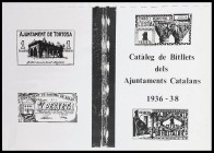 Catàleg de Bitllets dels Ajuntaments Catalans 1936-38. En fotocopias.