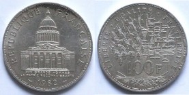 Francia. 100 Franchi 1982. Ag.