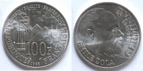 Francia. 100 Franchi 1985. Ag.