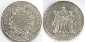 Francia. 50 Franchi 1976. Ag.