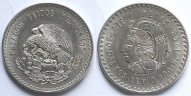 Messico. 5 Pesos 1948. Ag.
