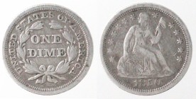 USA. Dime. 10 Cents 1903. Ag. 900.