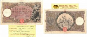 Banconote. Regno D'Italia. Vittorio Emanuele III. 500 Lire Mietitrice. (Fascio). D.M. 17-06-1935.