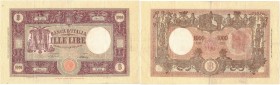 Banconote. Repubblica Italiana. 1.000 Lire Grande M. B.I. Dec. Min. 22 Luglio 1946.