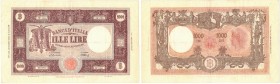 Banconote. Repubblica Italiana. 1.000 Lire Grande M. B.I. Dec. Min. 19-12-1946.