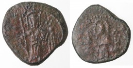 Messina. Ruggero II. 1105-1154. Doppio Follaro. Ae.