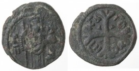 Messina o Palermo. Ruggero II. 1105-1154. Follaro. Ae.