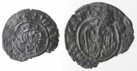 Messina. Federico II. 1197-1250. Mezzo denaro, circa 1243. MI. 