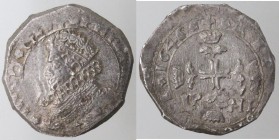 Messina. Filippo IV. 1621-1665. 3 Tarì 1646, sigle IP MP. Ag.