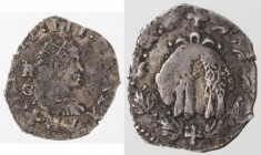 Napoli. Filippo III. 1598-1621. Mezzo carlino. Ag.
