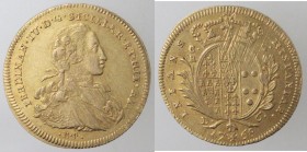 Napoli. Ferdinando IV. 1759-1799. 6 Ducati 1768. Au.