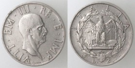 Vittorio Emanuele III. 1900-1943. 2 Lire Impero 1936 Anno XIV. Ni.