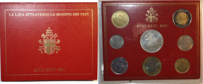 Vaticano. Giovanni Paolo II. 1978-2005. Serie divisionale 2001. Anno XXIII. Con ...