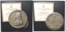 Medaglie. San Marino. Medaglia 1971. In Onore di Giovanni Battista Morgagni. Ag.